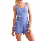 Кендалл Шортси Ромпер в небесно-голубом Mono b - фото