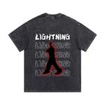 Футболка унисекс Lightning Monster, черный - фото 5