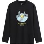 Футболка унисекс GAP, белый - фото 2