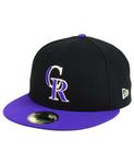 Кепка Colorado Rockies Authentic Collection 59FIFTY New Era - фото