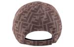 Бейсболка унисекс коричневая FENDI - фото 3