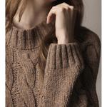 Свитер Sea Ranch Renate Round Neck, коричневый - фото 4