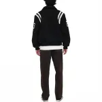 Куртка 80 wool varsity jacket 'black' Stussy, черный - фото 4