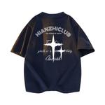 Футболка унисекс Cotton, голубой - фото 11