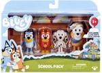 Bluey, Фигурки 4Pak, Школьный набор - фото