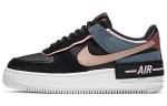 Кроссовки Nike Air Force 1 Low Shadow Black Light Arctic Pink Claystone Red Women's - фото