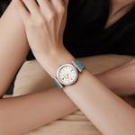 VERSACE Часы Women's Watch, White Dial Blue Strap - фото 7