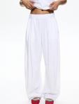 Широкие брюки Pull&Bear, белый - фото 3