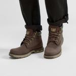 Ботинки мужские dark gray CAT, темно-коричневый - фото 7