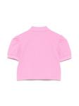 MSGM Kids рубашка поло из ткани пике, розовый - фото 2