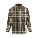 Мужская рубашка CAT, зеленый - фото