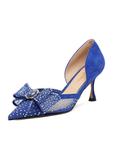 Туфли на высоком каблуке Eva Minge EO-AVA-78096-202, синий - фото 3
