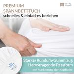 Простыня Carpe Sonno белый, 140/220 см - фото 4