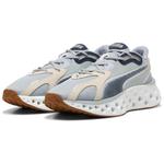 Кроссовки Softride Running Unisex Low-top Medium Gray - Snow White - Navy Blue Puma - фото 3