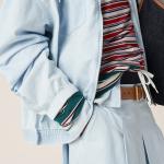 Куртка из шамбре Miu Miu, голубой - фото 4