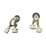 Серьги унисекс CHANEL, золотой - фото 4