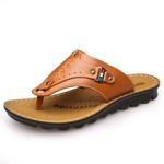 Шлепанцы мужские Bindu, желтый - фото 3