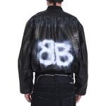 Balenciaga Объемная бомбер, Black - фото 4