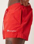 Шорты для плавания Champion красного цвета - фото 3