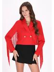 Блейзер faina, красный - фото 3