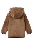 Детская плюшевая куртка BVB Baby коричневого цвета BVB - фото 5