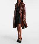 Мини-платье из драпированного джерси Tom Ford, черный - фото 2