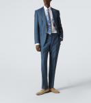 Рубашка из хлопка Оксфорд Etro, Optical White - фото 2