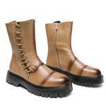 Ботильоны унисекс Swinsger, коричневый - фото 4