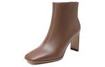 Ботильоны женские Zro, цвет Coffee - фото 7