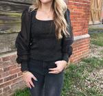 Топ Arabella в черном цвете Design History - фото 2