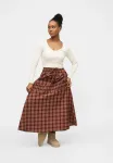 Юбка а-силуэта Even&Odd, Brown/Red - фото 2
