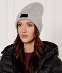 Шапка женская Calvin Klein с шерстью альпака, серый - фото 2