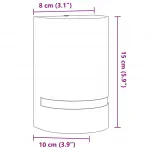 Настенный светильник Vidaxl, черный - фото 6