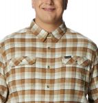 Рубашка Columbia Mens Flare Gun Stretch Flannel, Delta Shadow Plaid - фото 4
