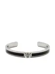 Браслет-кафф medusa VERSACE, серебристый - фото