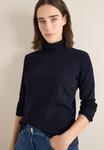 Топ Cecil Long sleeved top, Blau/Dark Blue - фото
