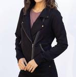 Мотокуртка черного цвета Bobi, черный - фото 2