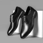 Мужские черные туфли QIAONAI, гладкая поверхность - фото 10