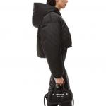 Короткое пальто женское черное Alexander Wang - фото 5