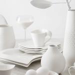 Набор блюдец Villeroy & Boch NewWave, 6 предметов, 18x14,6 см, белый - фото 2