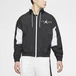 Куртка Air Jordan Sport DNA Colorblock Jacket Black White, белый - фото 2