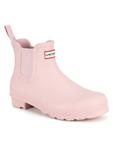 Сапоги резиновые Hunter с тканевой вставкой, розовый - фото 3