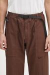 Хлопковые брюки Gramicci, коричневый - фото 4