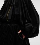 Куртка из бархата с хлопком и бантиком Patou, Black - фото 4