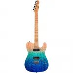 Электрогитара LsL Instruments Bad Bone 290 Deluxe Laguna Gradient, Laguna Blue - фото 3