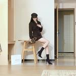 Ботильоны женские черные BIGTREE, черные+Сумка для покупок - фото 6