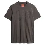 Футболка Superdry Embossed Logo Graphic, серый - фото