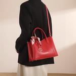 PAYOT Кожаная сумка через плечо, Red - фото 8