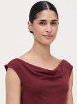 Рубашка Vero Moda Petite, Wine Red - фото 6