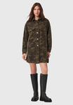 Платье AllSaints FAYE FLOCKED, Green/Khaki - фото 2
